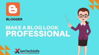 Make a Blog Look Professional
