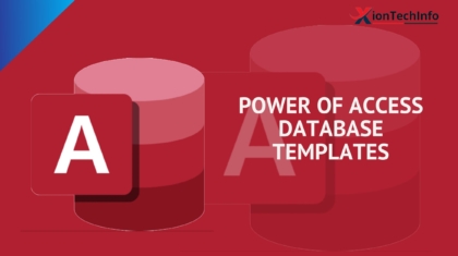 Power of Access Database Templates