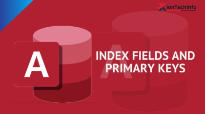 Index Fields and Primary Keys