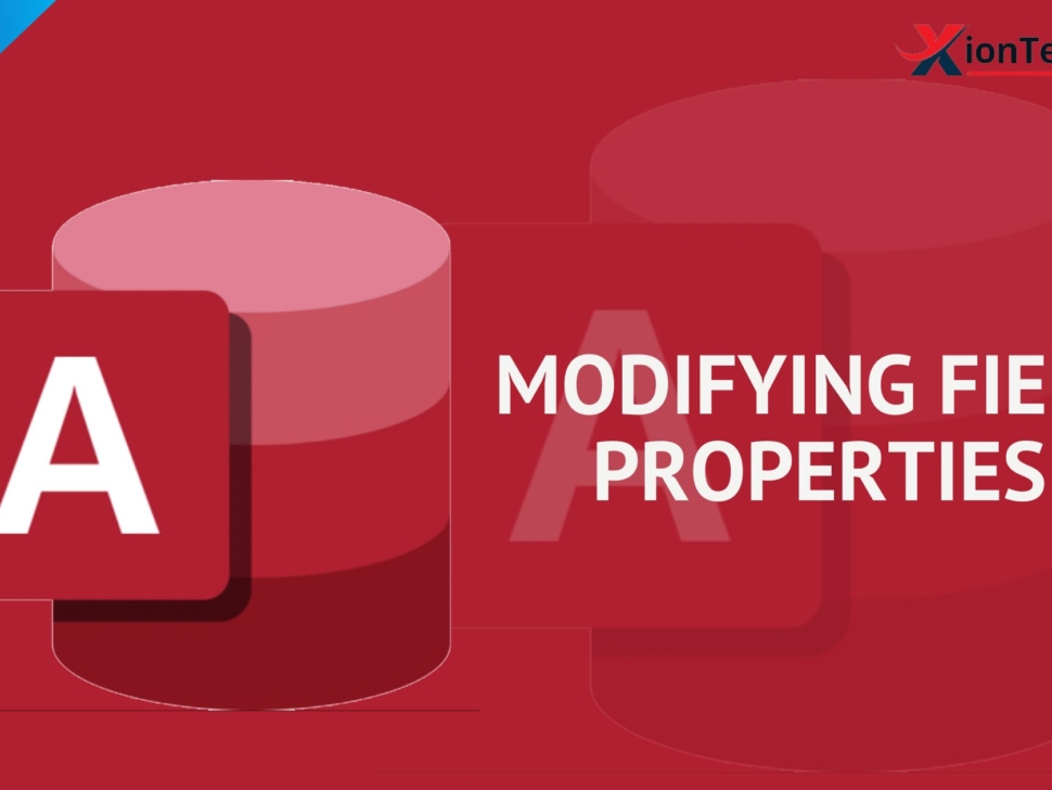Modifying Field Properties